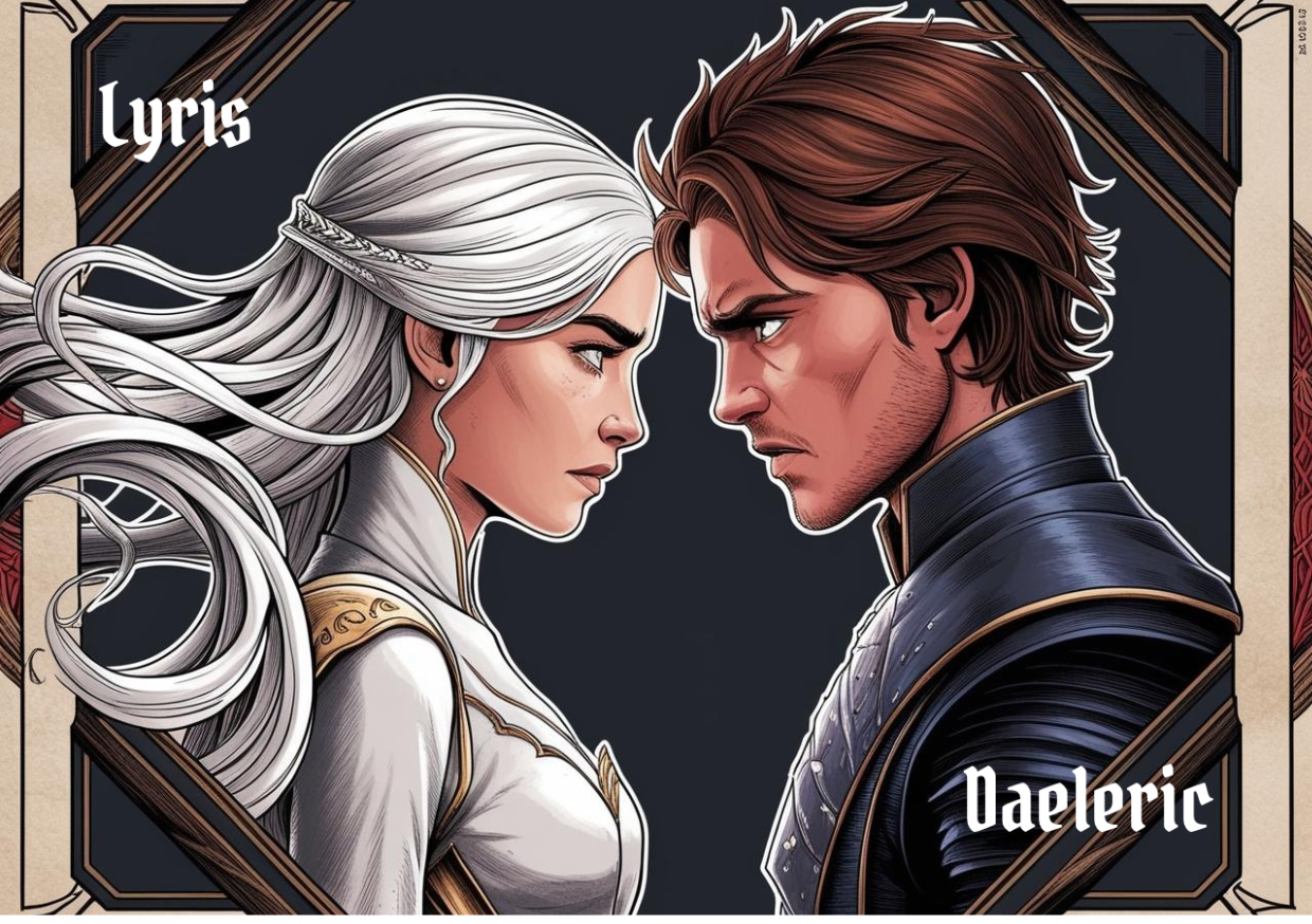 Charakterkarte: Lyris und Daeleric